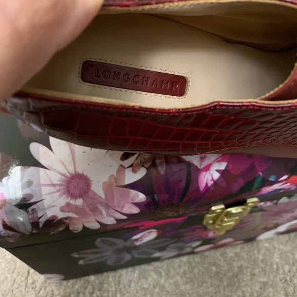 Longchamp Oxford Wedge Platform Shoes - Picture 8 of 8